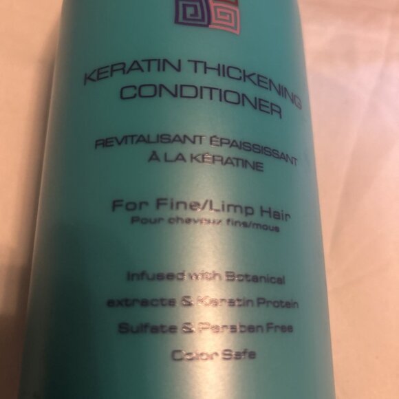 Bio Keratin Thickening Conditioner for Fine & Limp Hair 33.8 oz New Color Safe - Picture 4 of 9